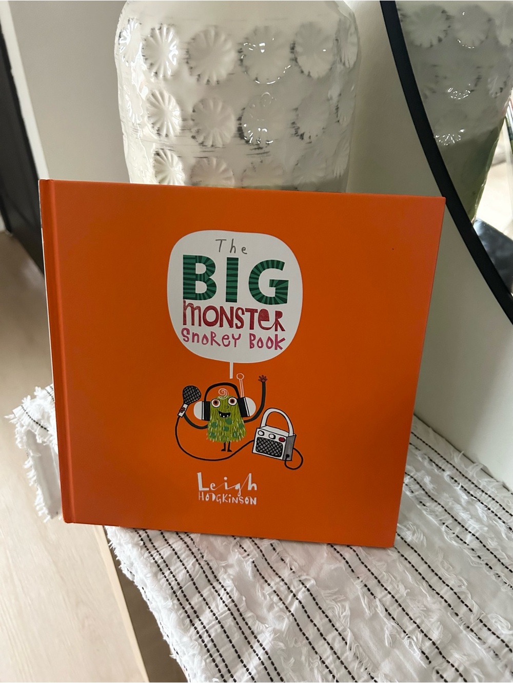 The Big Monster Snorey Book by Leigh Hodgkinson Kids Hardcover Book